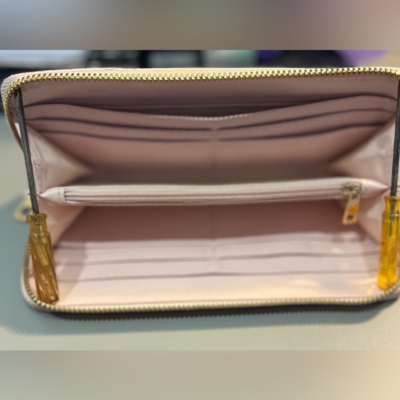 Pastel pink "a new day" wallet - Picture 4 of 4